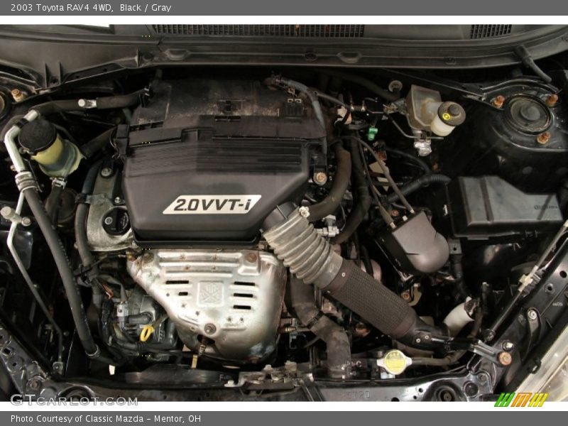 Black / Gray 2003 Toyota RAV4 4WD
