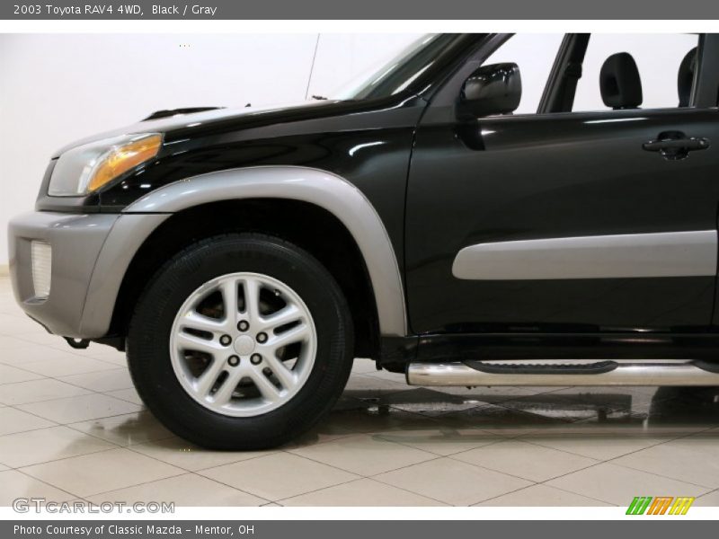 Black / Gray 2003 Toyota RAV4 4WD