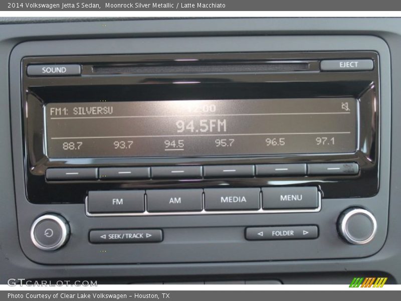 Moonrock Silver Metallic / Latte Macchiato 2014 Volkswagen Jetta S Sedan