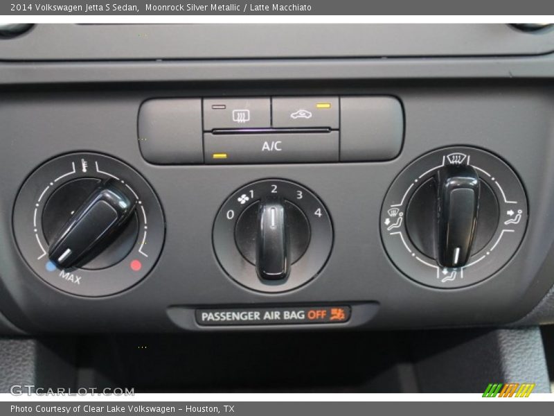 Moonrock Silver Metallic / Latte Macchiato 2014 Volkswagen Jetta S Sedan