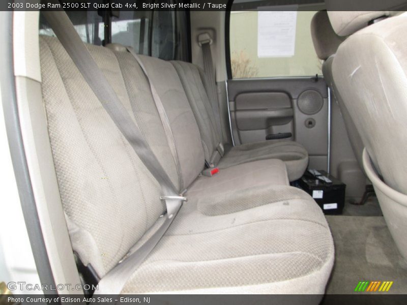 Bright Silver Metallic / Taupe 2003 Dodge Ram 2500 SLT Quad Cab 4x4
