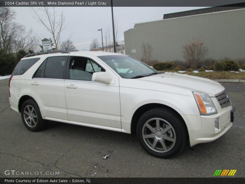 White Diamond Pearl / Light Gray 2004 Cadillac SRX V8