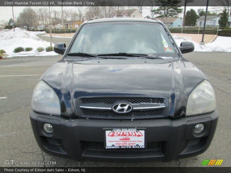 Obsidian Black / Gray 2005 Hyundai Tucson GLS V6