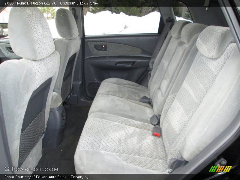 Obsidian Black / Gray 2005 Hyundai Tucson GLS V6