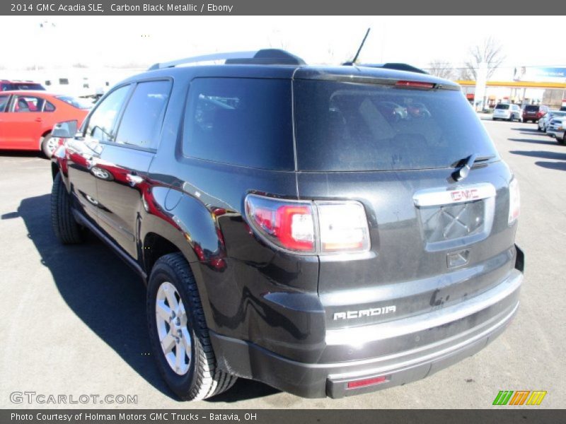 Carbon Black Metallic / Ebony 2014 GMC Acadia SLE