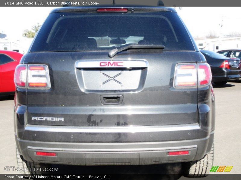 Carbon Black Metallic / Ebony 2014 GMC Acadia SLE