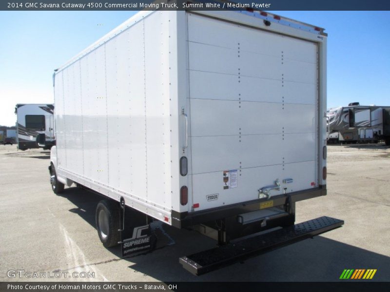 Summit White / Medium Pewter 2014 GMC Savana Cutaway 4500 Commercial Moving Truck