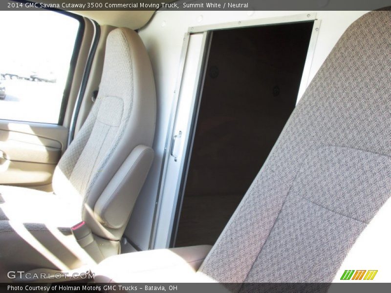 Summit White / Neutral 2014 GMC Savana Cutaway 3500 Commercial Moving Truck