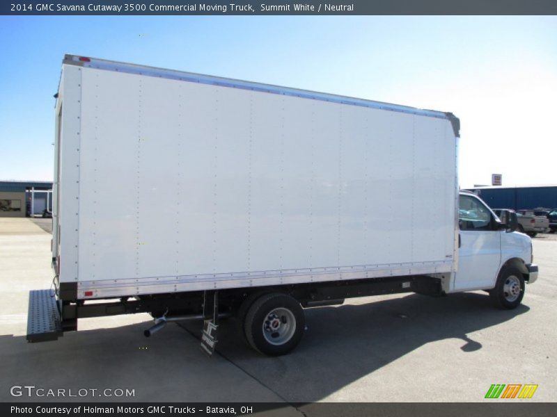 Summit White / Neutral 2014 GMC Savana Cutaway 3500 Commercial Moving Truck