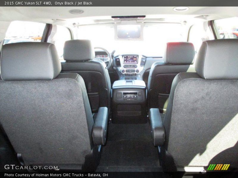  2015 Yukon SLT 4WD Jet Black Interior