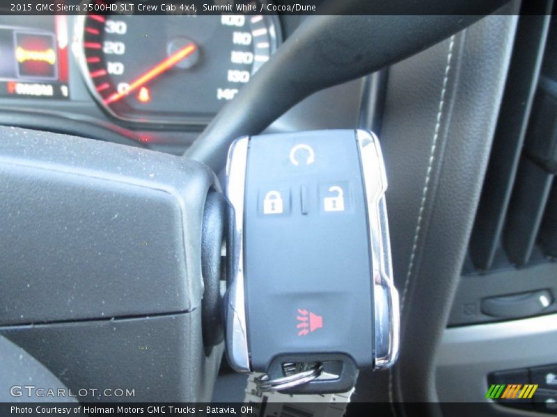 Keys of 2015 Sierra 2500HD SLT Crew Cab 4x4