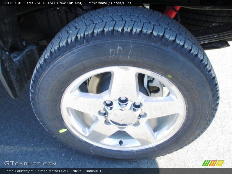  2015 Sierra 2500HD SLT Crew Cab 4x4 Wheel