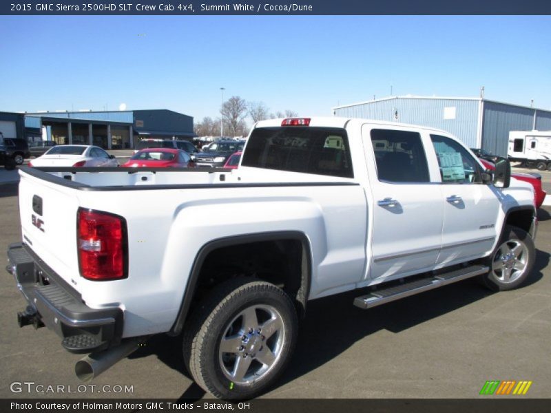  2015 Sierra 2500HD SLT Crew Cab 4x4 Summit White