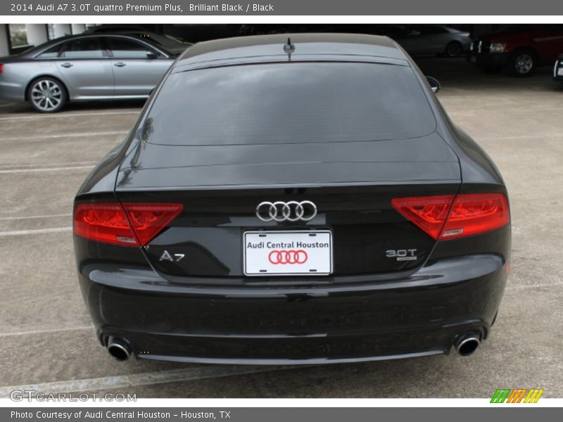 Brilliant Black / Black 2014 Audi A7 3.0T quattro Premium Plus