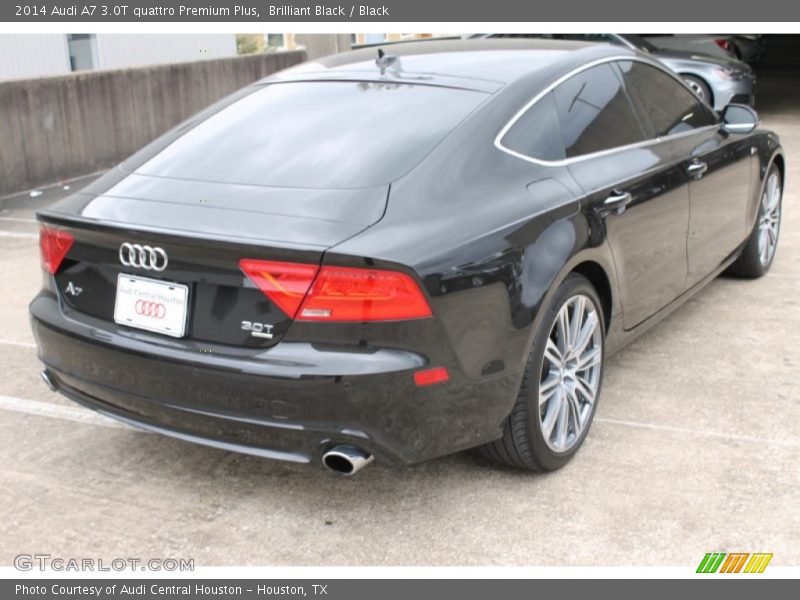 Brilliant Black / Black 2014 Audi A7 3.0T quattro Premium Plus