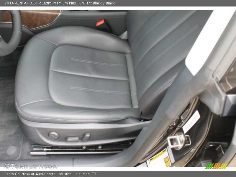 Brilliant Black / Black 2014 Audi A7 3.0T quattro Premium Plus