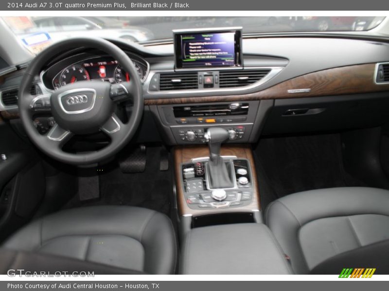 Brilliant Black / Black 2014 Audi A7 3.0T quattro Premium Plus
