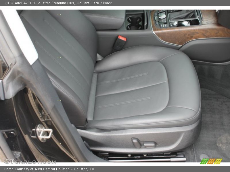 Brilliant Black / Black 2014 Audi A7 3.0T quattro Premium Plus