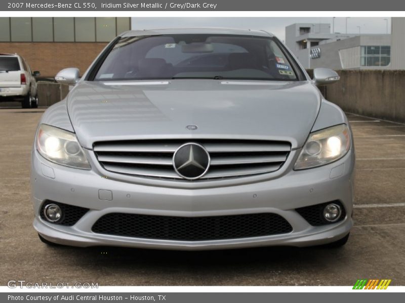 Iridium Silver Metallic / Grey/Dark Grey 2007 Mercedes-Benz CL 550