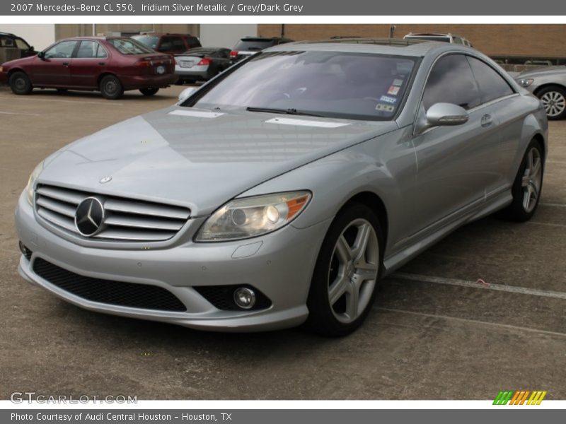 Iridium Silver Metallic / Grey/Dark Grey 2007 Mercedes-Benz CL 550