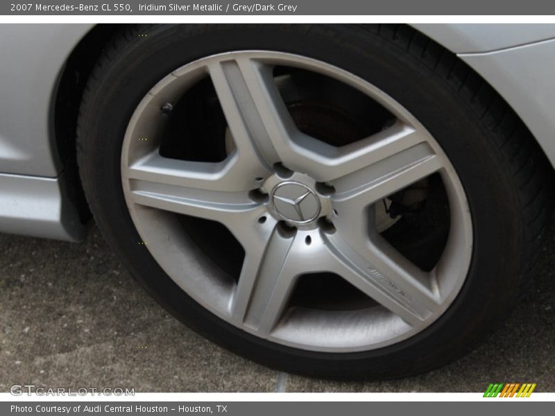 Iridium Silver Metallic / Grey/Dark Grey 2007 Mercedes-Benz CL 550