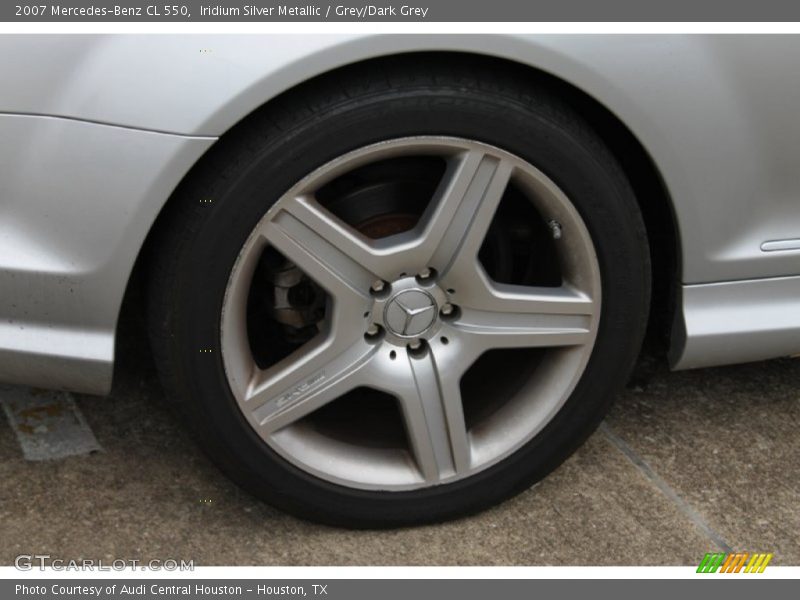 Iridium Silver Metallic / Grey/Dark Grey 2007 Mercedes-Benz CL 550