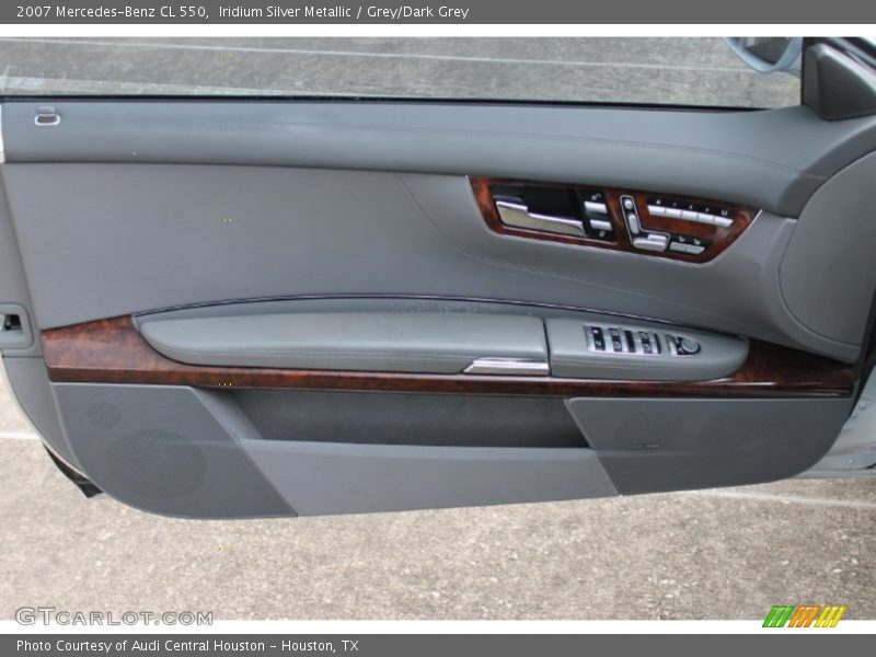 Iridium Silver Metallic / Grey/Dark Grey 2007 Mercedes-Benz CL 550