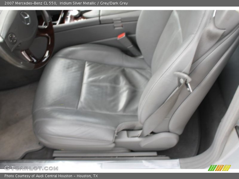 Iridium Silver Metallic / Grey/Dark Grey 2007 Mercedes-Benz CL 550