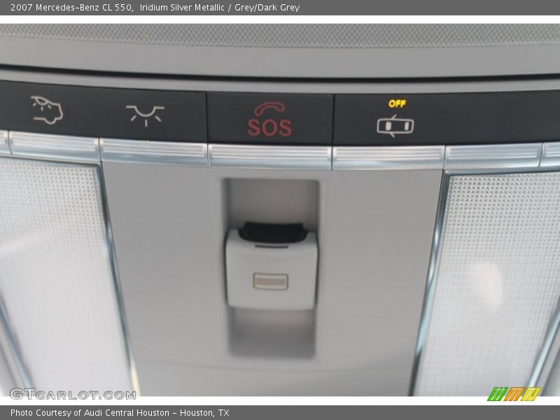 Iridium Silver Metallic / Grey/Dark Grey 2007 Mercedes-Benz CL 550