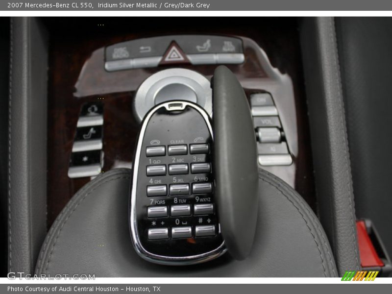 Iridium Silver Metallic / Grey/Dark Grey 2007 Mercedes-Benz CL 550