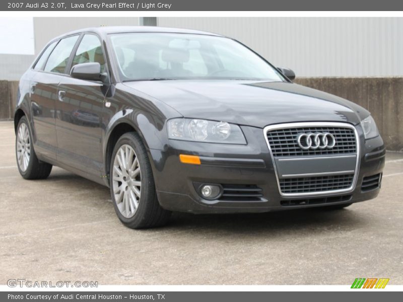Lava Grey Pearl Effect / Light Grey 2007 Audi A3 2.0T