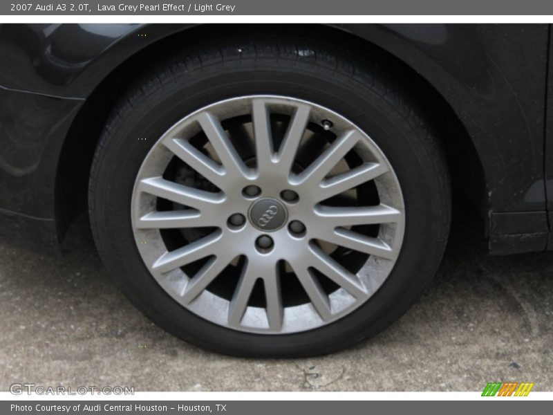 Lava Grey Pearl Effect / Light Grey 2007 Audi A3 2.0T