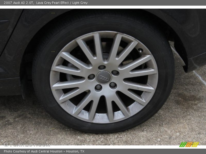 Lava Grey Pearl Effect / Light Grey 2007 Audi A3 2.0T