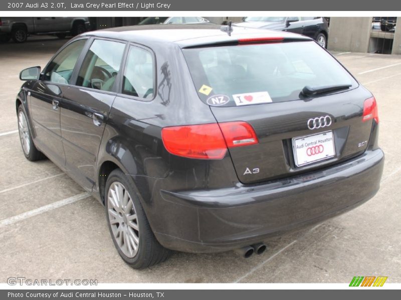 Lava Grey Pearl Effect / Light Grey 2007 Audi A3 2.0T
