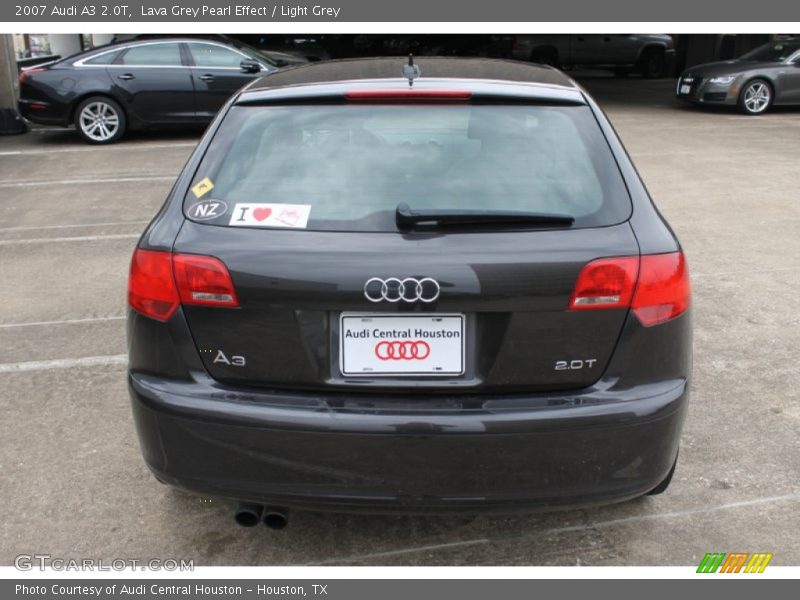 Lava Grey Pearl Effect / Light Grey 2007 Audi A3 2.0T