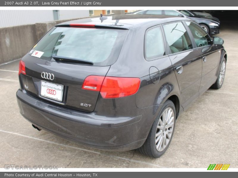 Lava Grey Pearl Effect / Light Grey 2007 Audi A3 2.0T