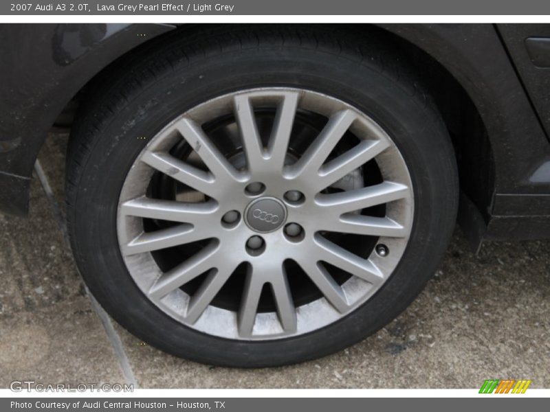 Lava Grey Pearl Effect / Light Grey 2007 Audi A3 2.0T