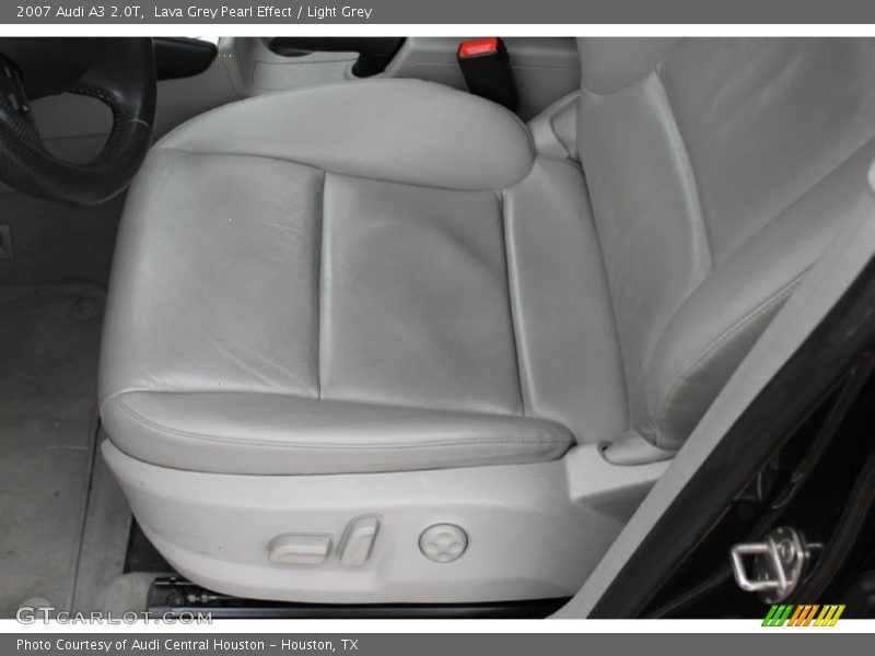 Lava Grey Pearl Effect / Light Grey 2007 Audi A3 2.0T