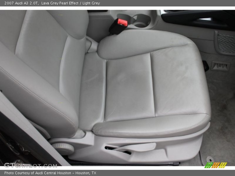 Lava Grey Pearl Effect / Light Grey 2007 Audi A3 2.0T