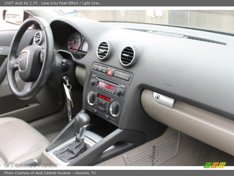 Lava Grey Pearl Effect / Light Grey 2007 Audi A3 2.0T