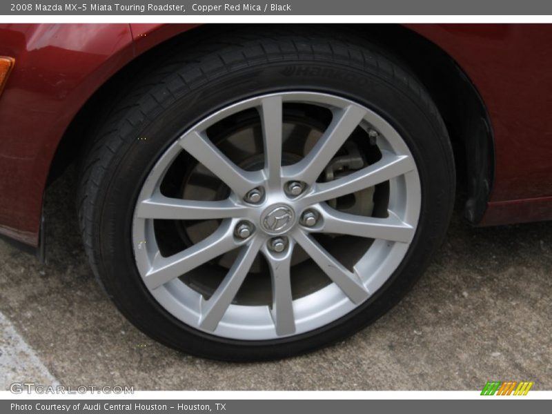 Copper Red Mica / Black 2008 Mazda MX-5 Miata Touring Roadster