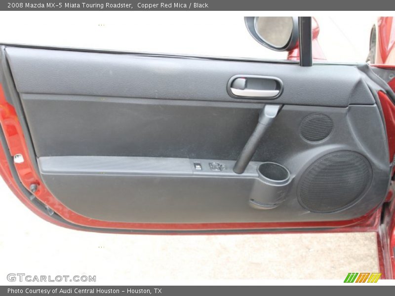 Copper Red Mica / Black 2008 Mazda MX-5 Miata Touring Roadster