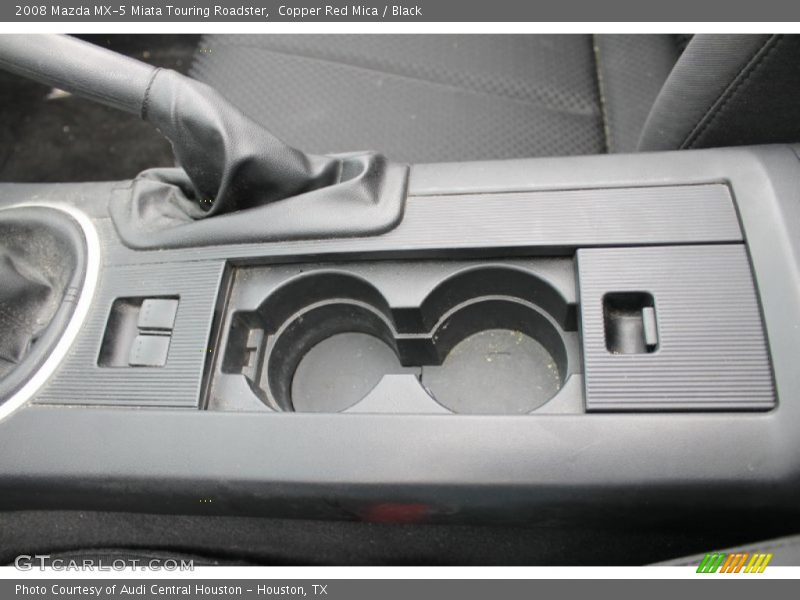 Copper Red Mica / Black 2008 Mazda MX-5 Miata Touring Roadster