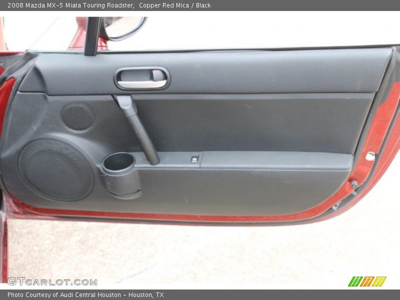 Copper Red Mica / Black 2008 Mazda MX-5 Miata Touring Roadster