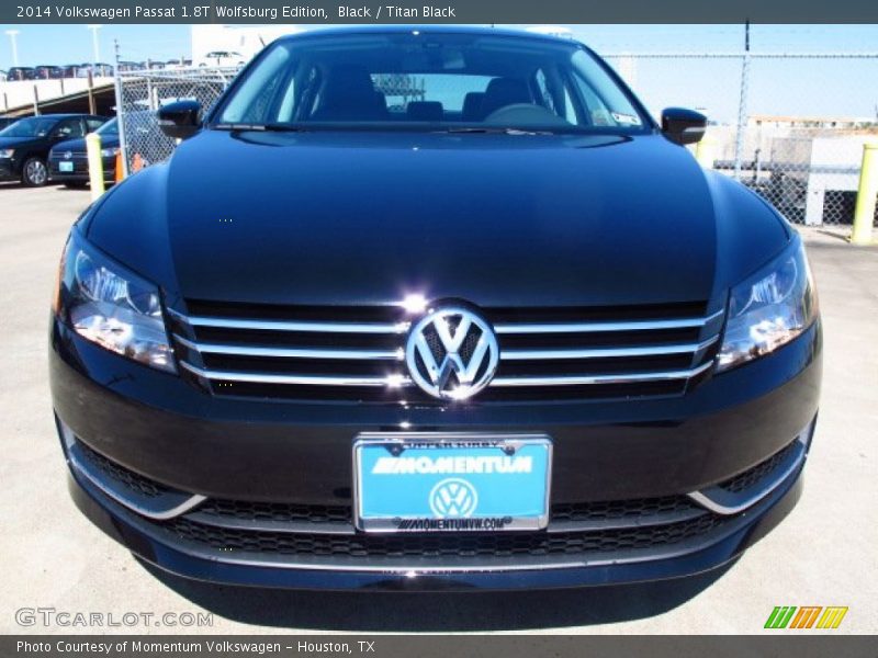 Black / Titan Black 2014 Volkswagen Passat 1.8T Wolfsburg Edition