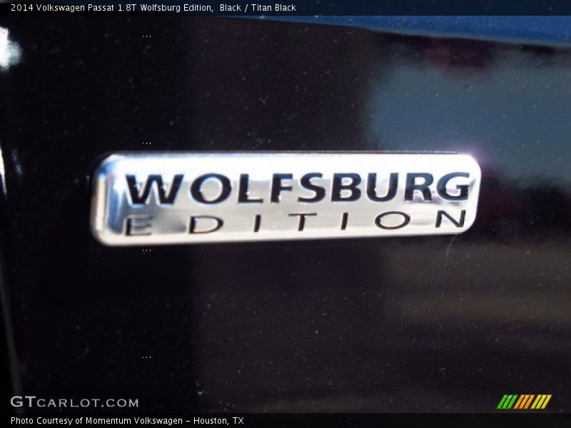 Black / Titan Black 2014 Volkswagen Passat 1.8T Wolfsburg Edition
