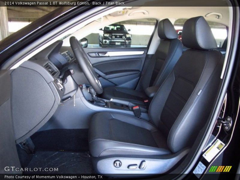 Black / Titan Black 2014 Volkswagen Passat 1.8T Wolfsburg Edition