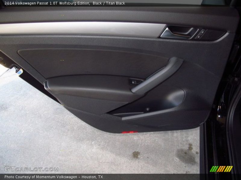 Black / Titan Black 2014 Volkswagen Passat 1.8T Wolfsburg Edition