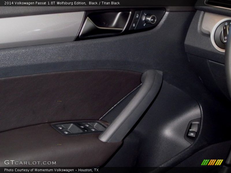 Black / Titan Black 2014 Volkswagen Passat 1.8T Wolfsburg Edition