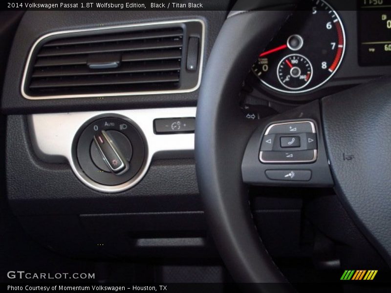 Black / Titan Black 2014 Volkswagen Passat 1.8T Wolfsburg Edition
